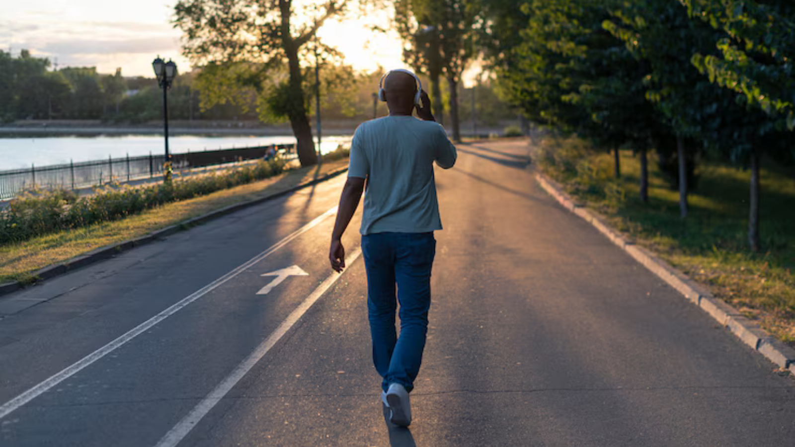 Soft daylight over calm urban paths suited to steady walks